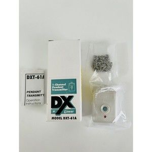 Linear Model DXT-61A 1 - Channel Pendant Transmitter NIB New
